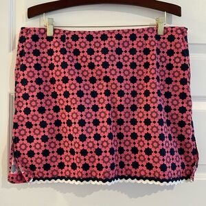 Golftini Skort Pink Navy Blue Size 14